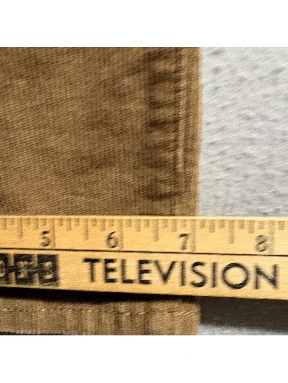 J.Crew 770 Straight Fit Corduroy Pants Mens 31x32 Brown Stretch Cotton Cord